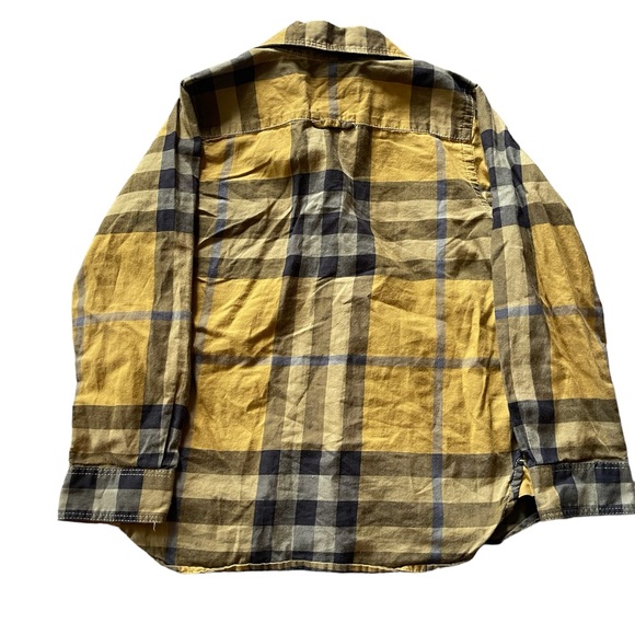 Burberry size 5 children’s long sleeve plaid button down shirt - Picture 2 of 3